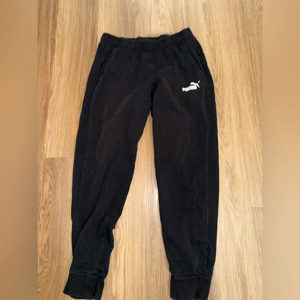 Puma Black Jogger Pants